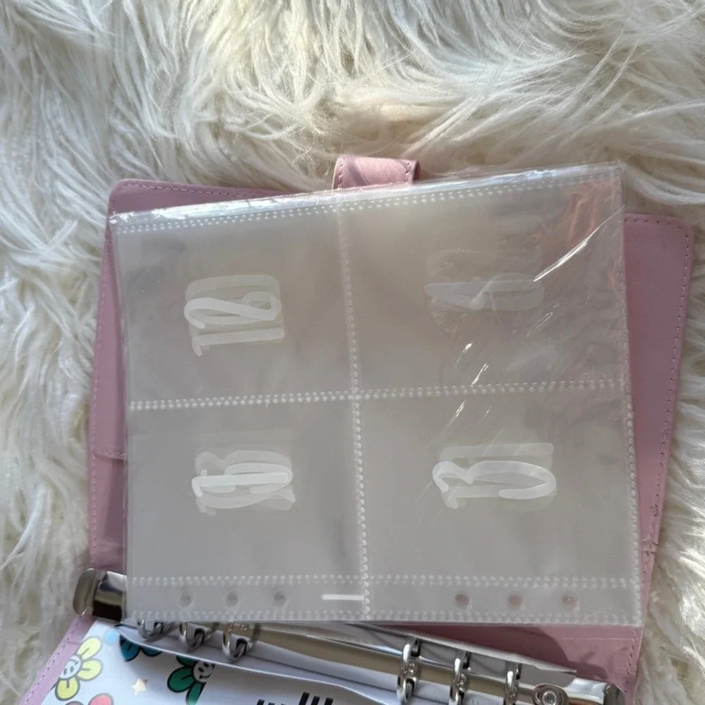 100 Envelope Savings Challenge Binder $5050 Money Budget Planner Pink New
